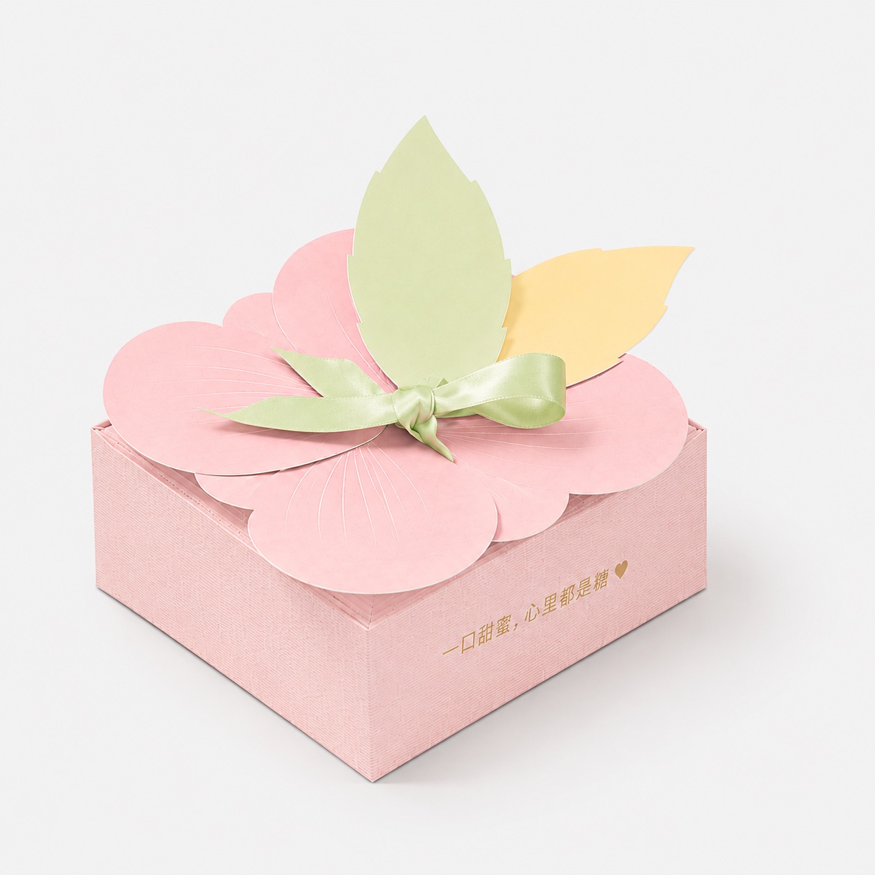 Flower Shaped Folding Carton