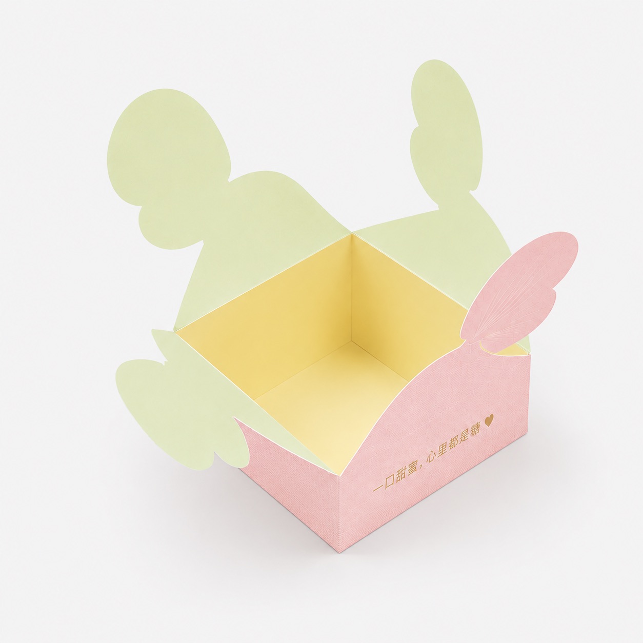 Flower Shaped Folding Carton