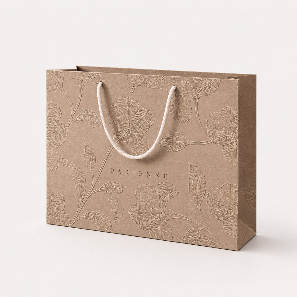 Embossed Logo Paper Bag
