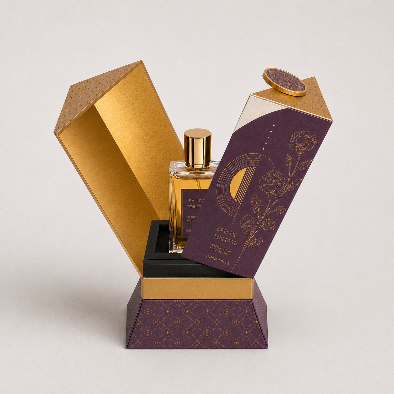 Geometric Perfume Box