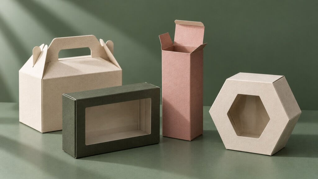 folding cartons | paperboard packaging in gable, window and tuck-end structures