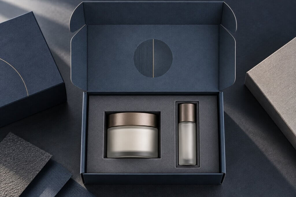 rigid box｜Custom Packaging Structure with Fitted Insert for Production