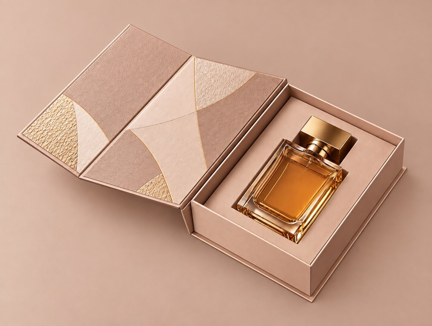 Rigid Boxes | Perfume Gift Box with Fitted Product Insert