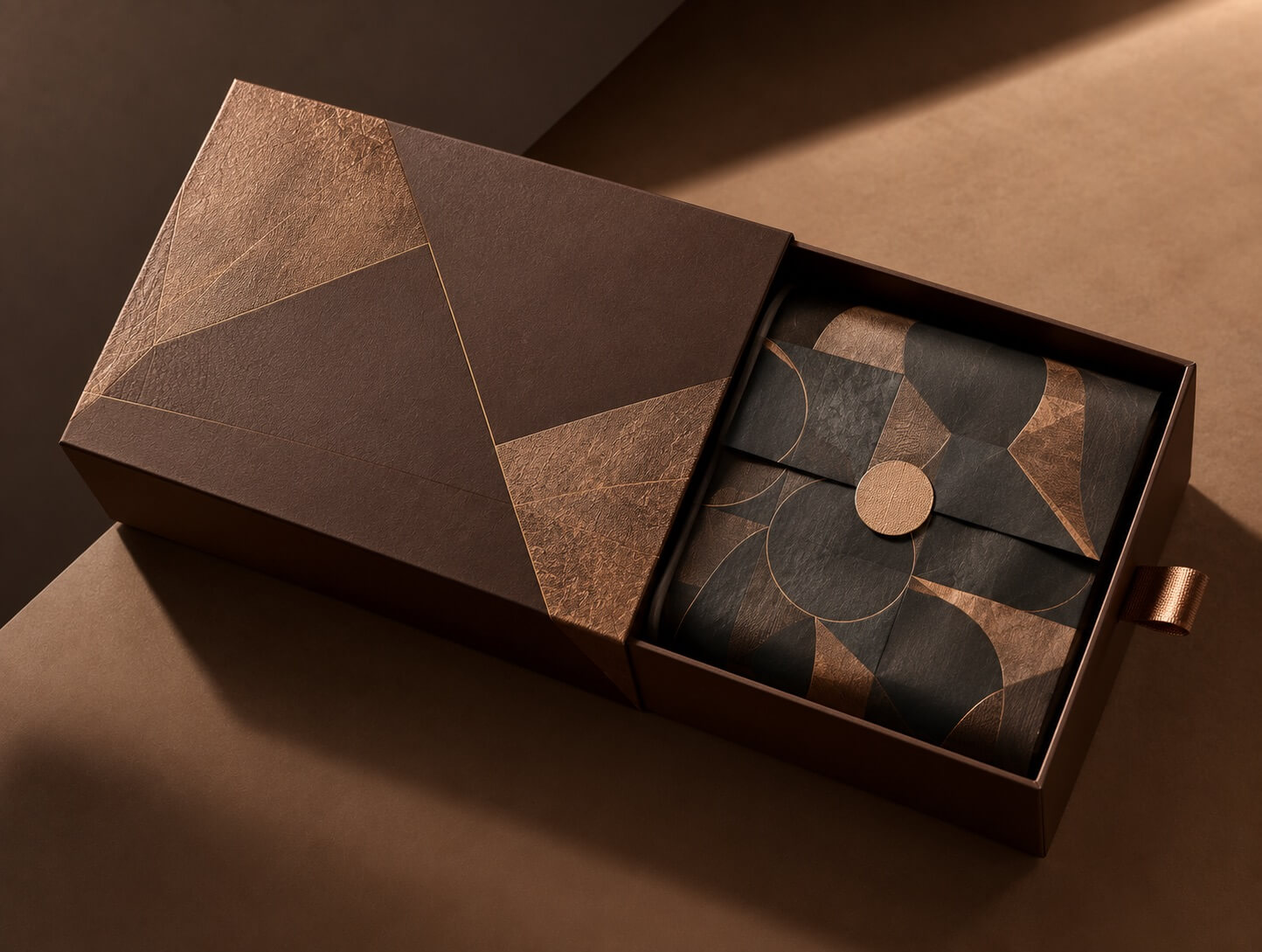 Rigid Boxes | Luxury Drawer Box with Wrapped Paper Finish